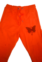 Load image into Gallery viewer, Orange Butterly Pants