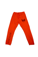 Orange Butterly Pants